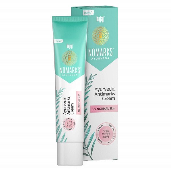 Bajaj Nomarks Aurvedic Antimarks Cream For Normal Skin 25g - Singh Cart