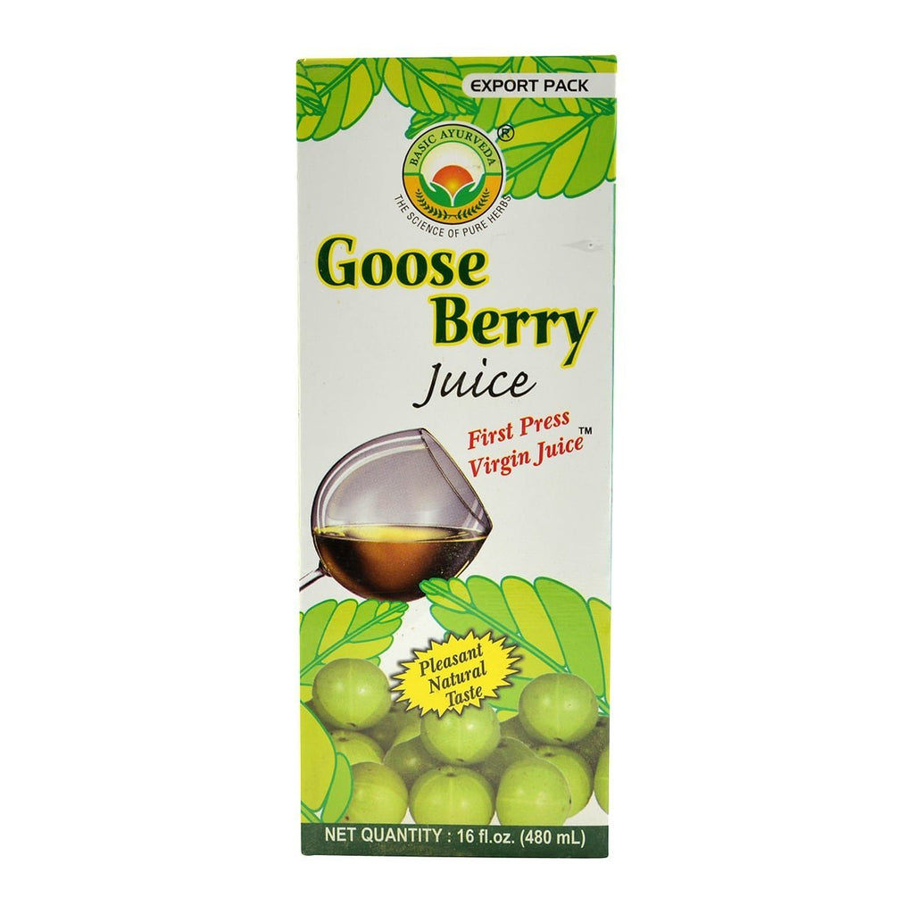 Basic Ayurveda Amla (Goose Berry) Herbal Juice 480ml - Singh Cart