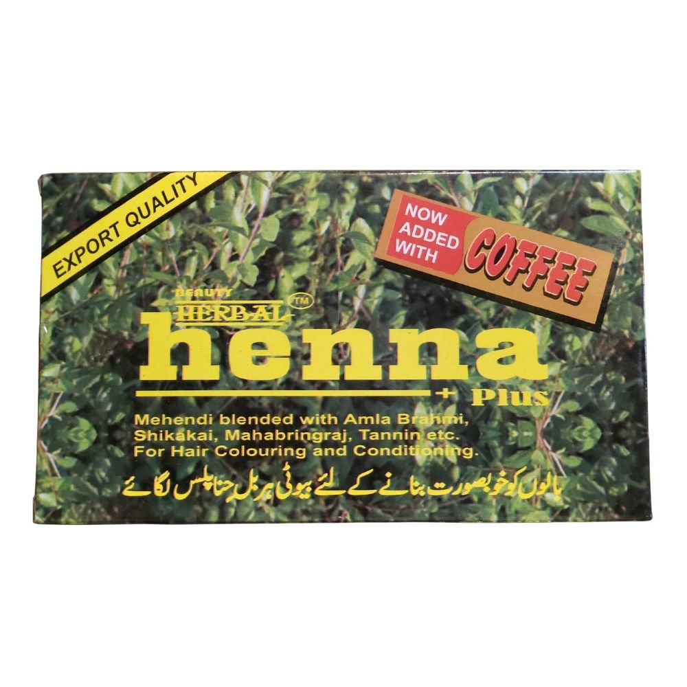 Beauty Herbal Henna Plus Mehendi Now Added With Coffee 160g (5.64oz) - Singh Cart