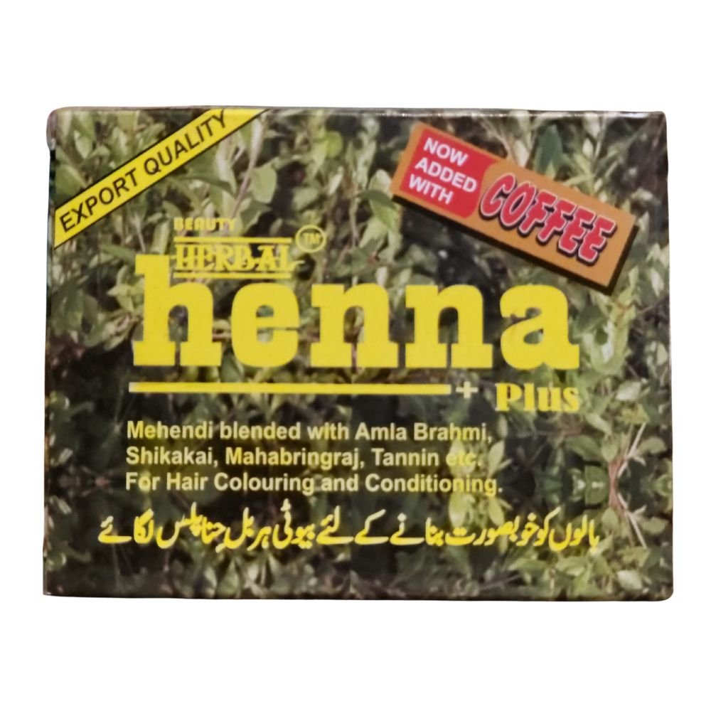 Beauty Herbal Henna Plus Mehendi Now Added With Coffee 160g (5.64oz) - Singh Cart