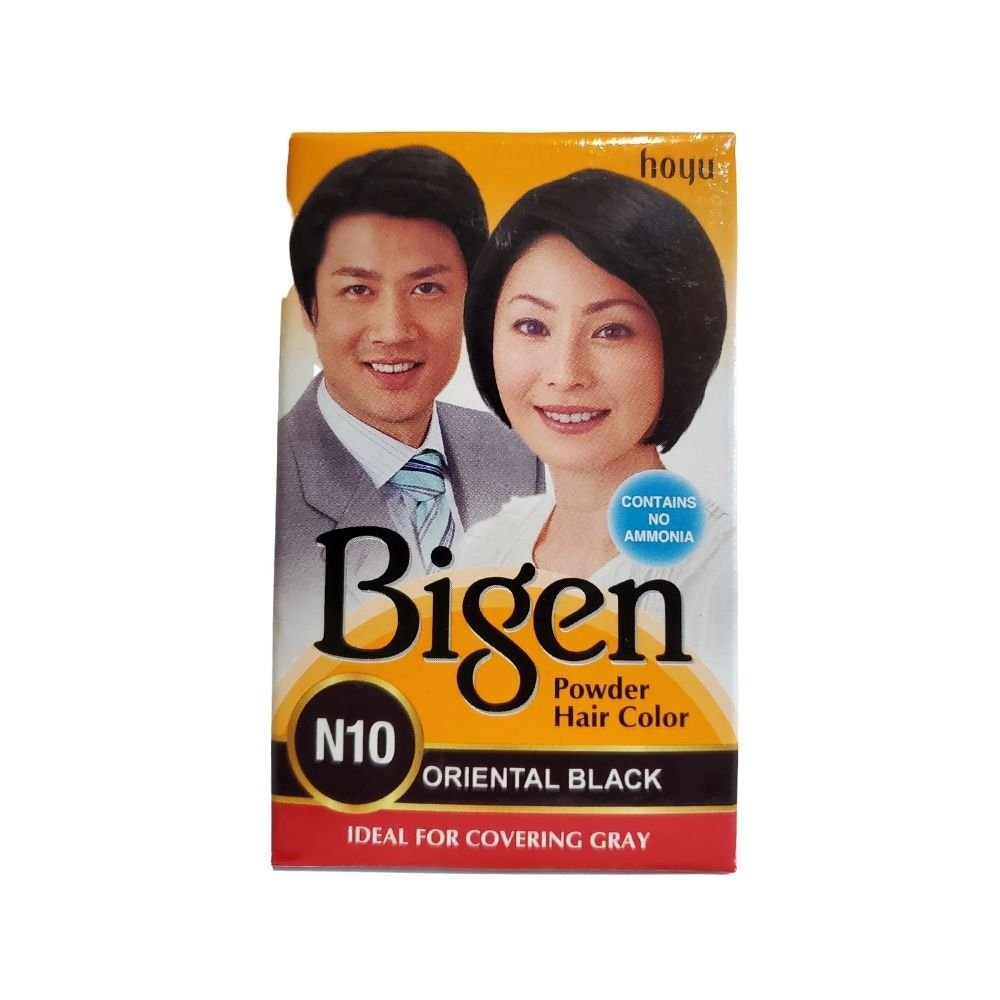 Bigen N10 Oriental Black Powder Hair Colour 6g - Singh Cart