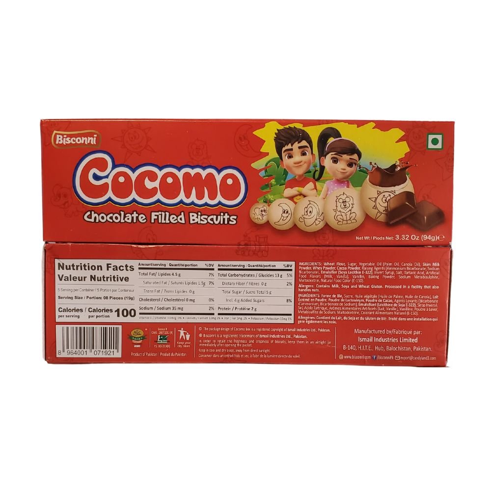 Bisconni Cocomo Chocolate Filled Biscuits 552g (19.47oz) - Singh Cart