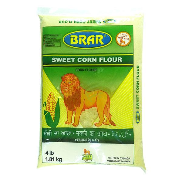 Brar Sweet Corn Flour Makki da Atta 4 lb - singhcart