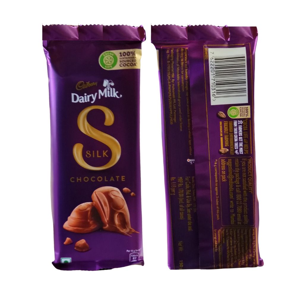 Cadbury Dairy Milk Silk Chocolate 150g - Singh Cart