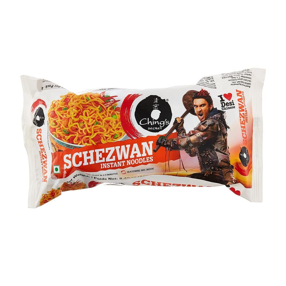 Chings Schezwan Noodles Instant Noodles 240g (Pack of 3) - Singh Cart