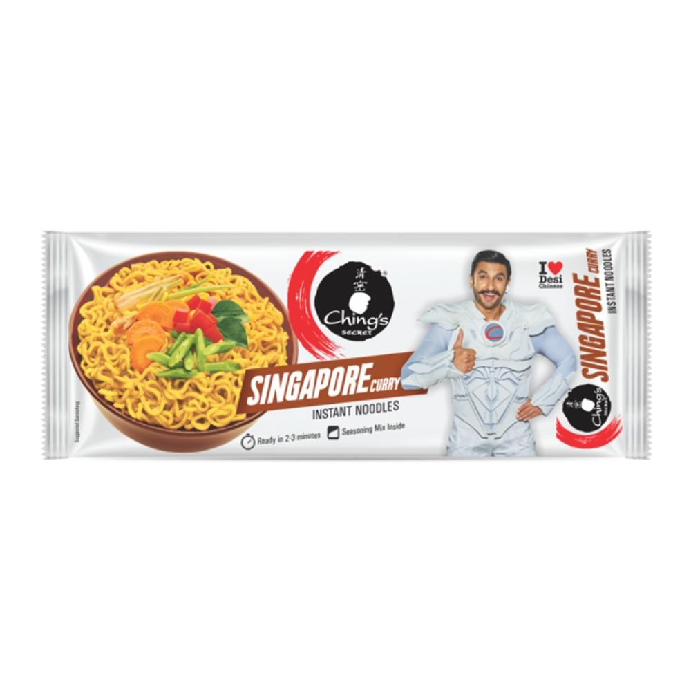 Chings Singapore Curry Instant Noodles 240g (Pack of 3) - Singh Cart