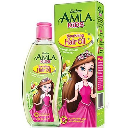 Dabur Amla Kids Nourishing Hair Oil 200 ml (6.76 oz) - Singh Cart