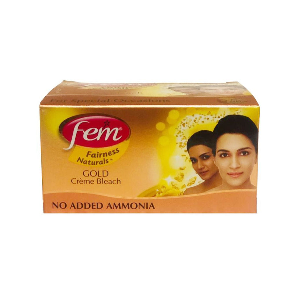 Dabur Fem Gold Bleach Cream No Amonia Added 64 g - Singh Cart