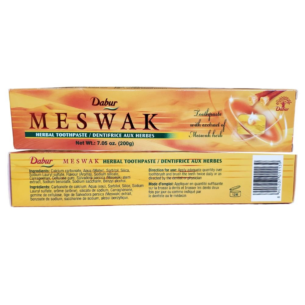 Dabur Meswak Toothpaste With Pure Extract Of Miswak 200g - Singh Cart