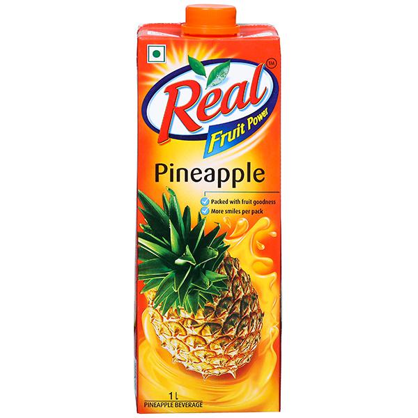 Dabur Real Pineapple Juice - 1 Ltr - Singh Cart