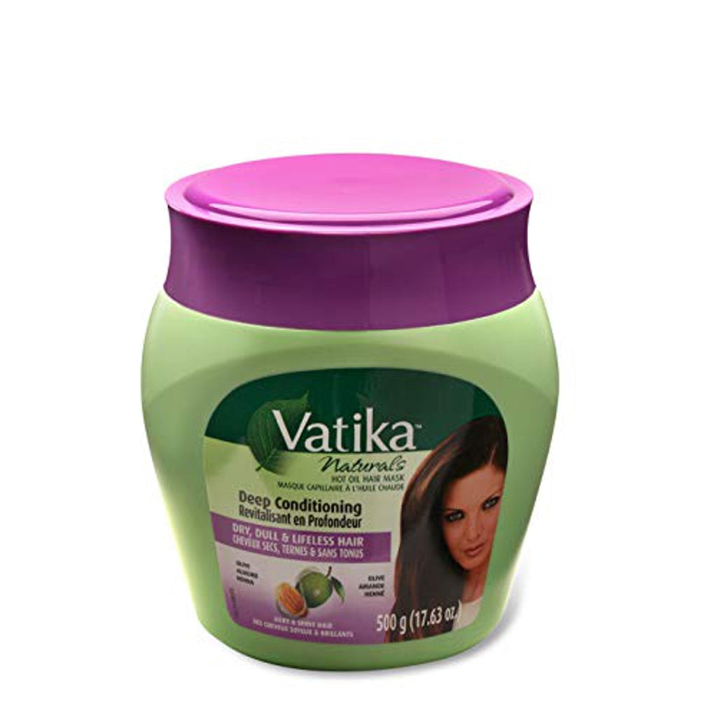 Dabur Vatika Naturals Virgin Olive Deep Conditioning Hair Mask 1kg (35.37 oz) - Singh Cart
