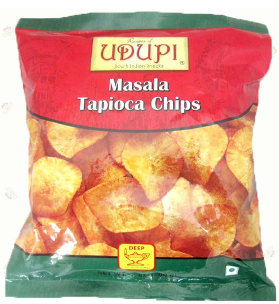 Deep Udupi- Masala Tapioca Chips 200 gms - Singh Cart