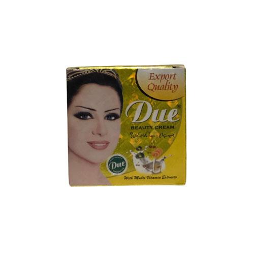 Due Beauty Cream With Multi Vitamin Extract - Singh Cart