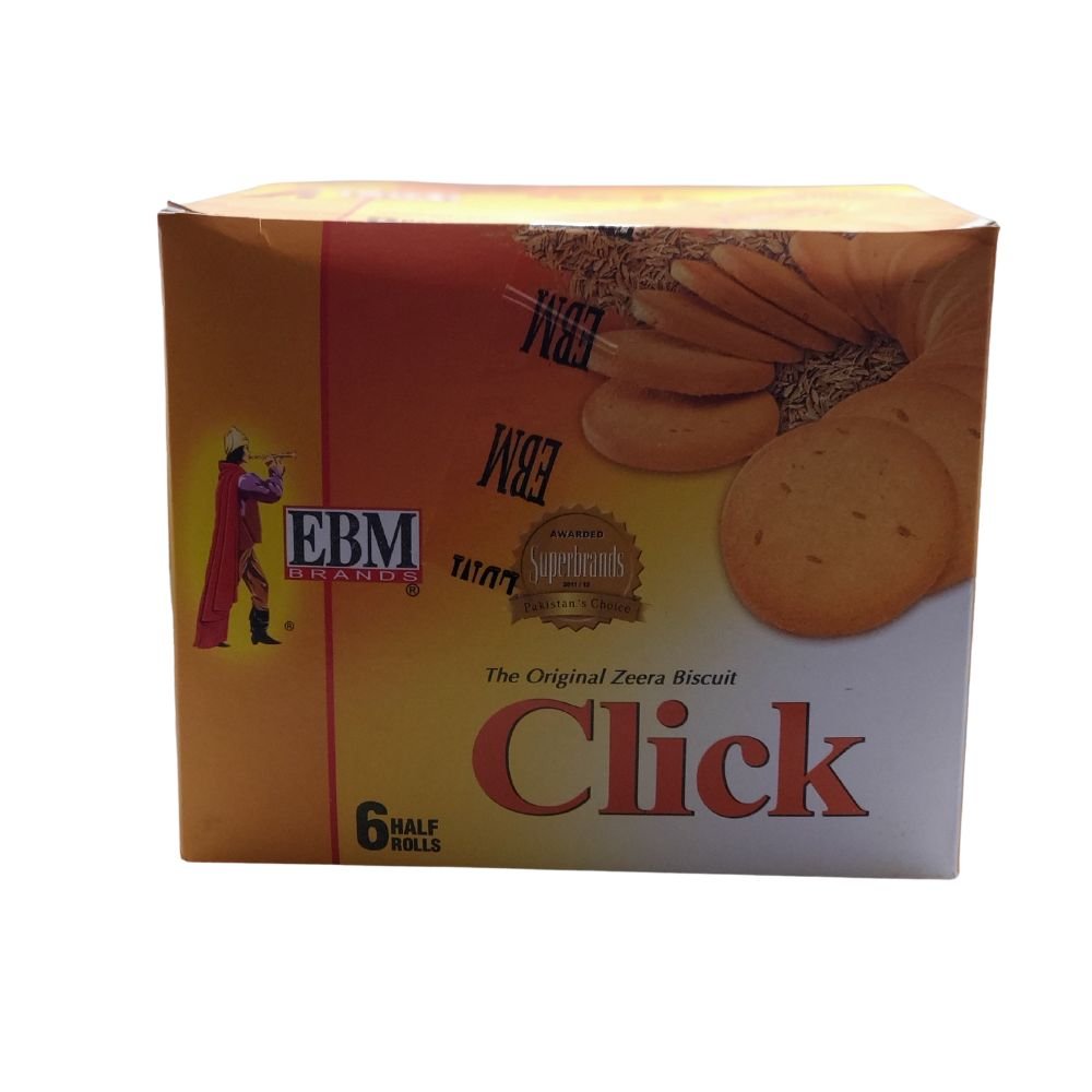 EBM Click The Original Cumin Biscuit 124g - Singh Cart