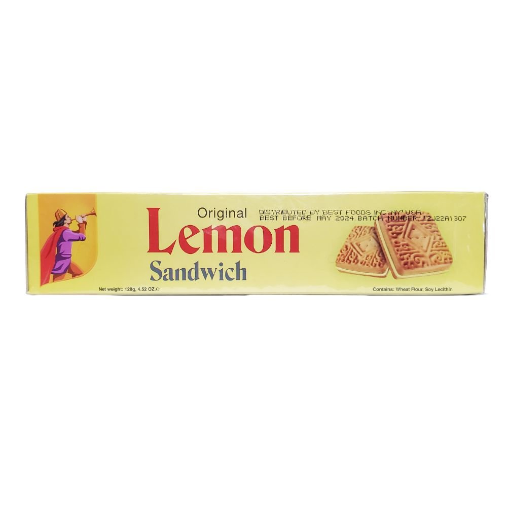 EBM Original Lemon Sandwich Cookies 128g (4.52oz) - Singh Cart