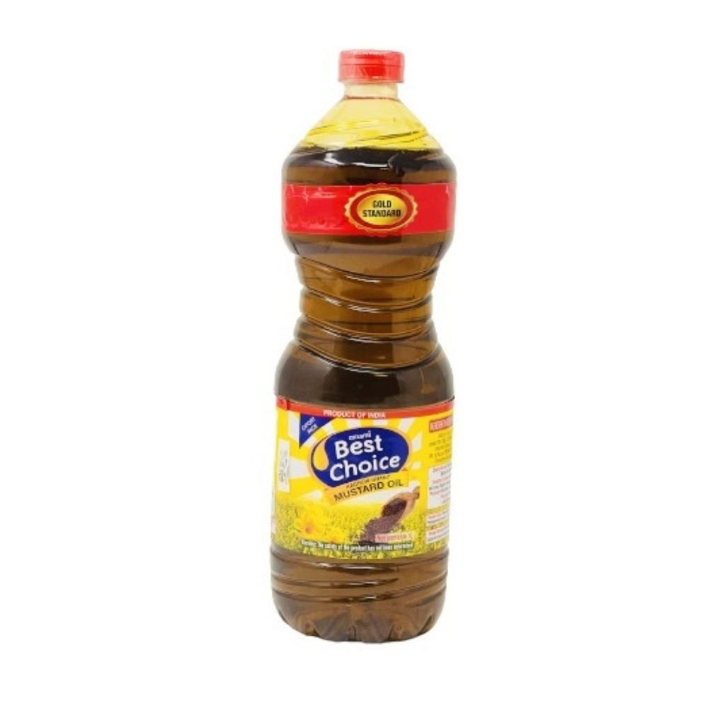 Emami Best Choice Kachchi Ghani Mustard Oil 1LT (33.8oz) - Singh Cart