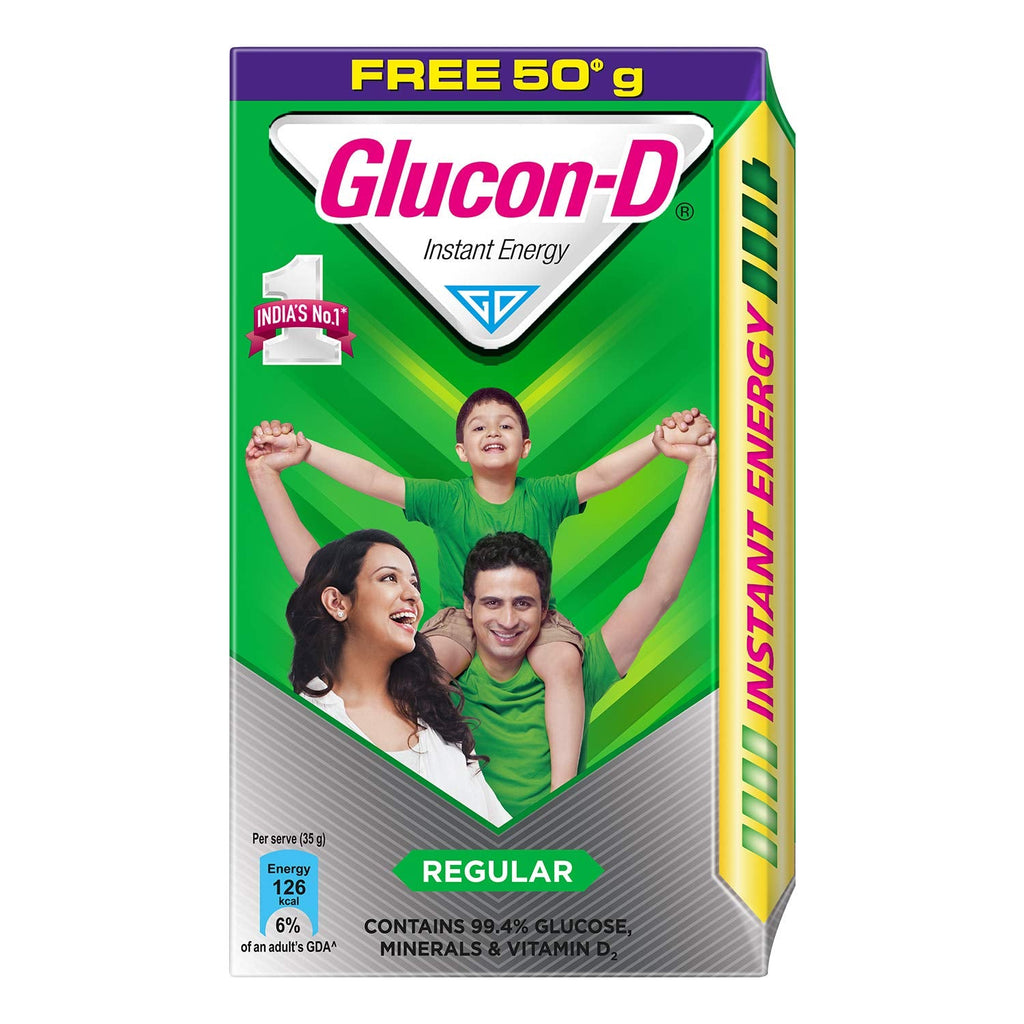 Glucon-D Instant Energy Regular Drink Mix 450g (15.87oz) - Singh Cart