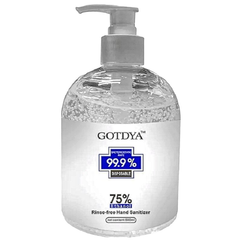 Gotdya Rinse-Free Hand Sanitizer 99.9% Protection 500ml (Pack of 6) - Singh Cart