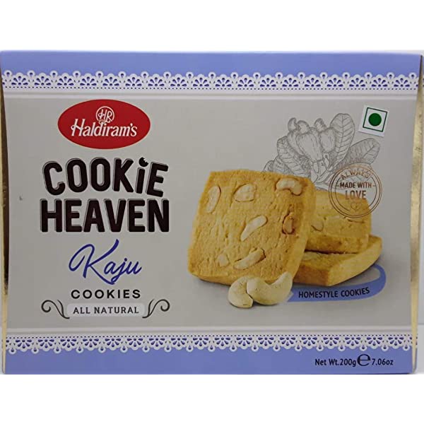 Haldiram's Kaju Cookies 200 Grams - Singh Cart