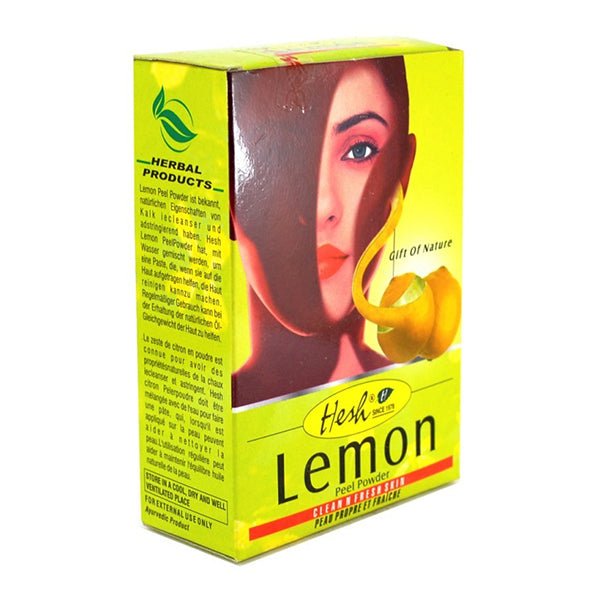 Hesh Lemon Peel Powder Clean Fresh Skin 100 g - Singh Cart