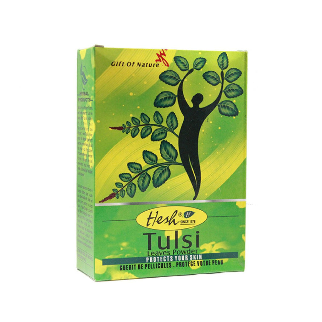 Hesh Tulsi Leaves Powder 100 g - Singh Cart