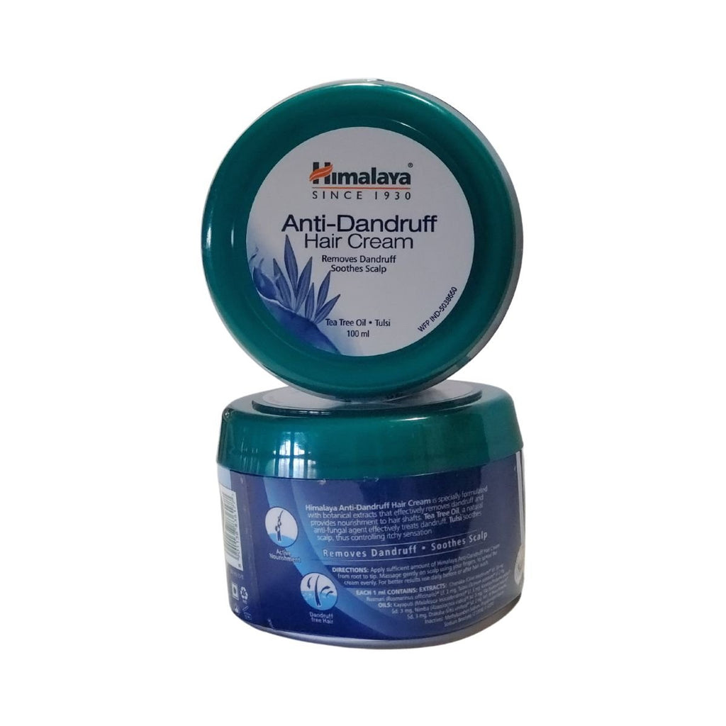 Himalaya Anti Dandruff Hair Cream With Tea Tree Oil Tulsi 100ml - Singh Cart