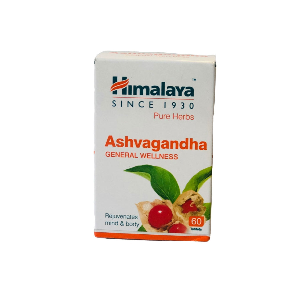 Himalaya Ashvagandha Tablets Rejuvenates Mind and Body 60 Tablets - Singh Cart