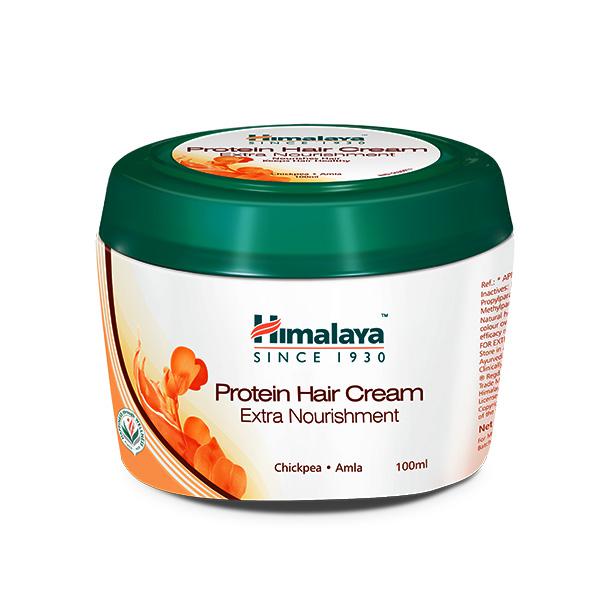 Himalaya Protein Hair Cream Extra Nourishment Chickpea Amla 100 ml - Singh Cart
