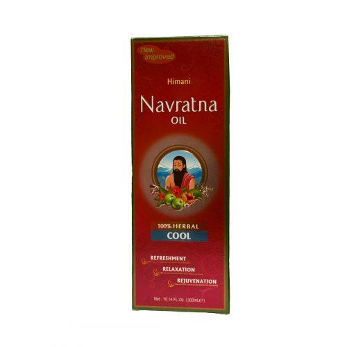 Himani Navratna Hair Oil 100% Herbal Cool 300ml (10.1oz) - Singh Cart
