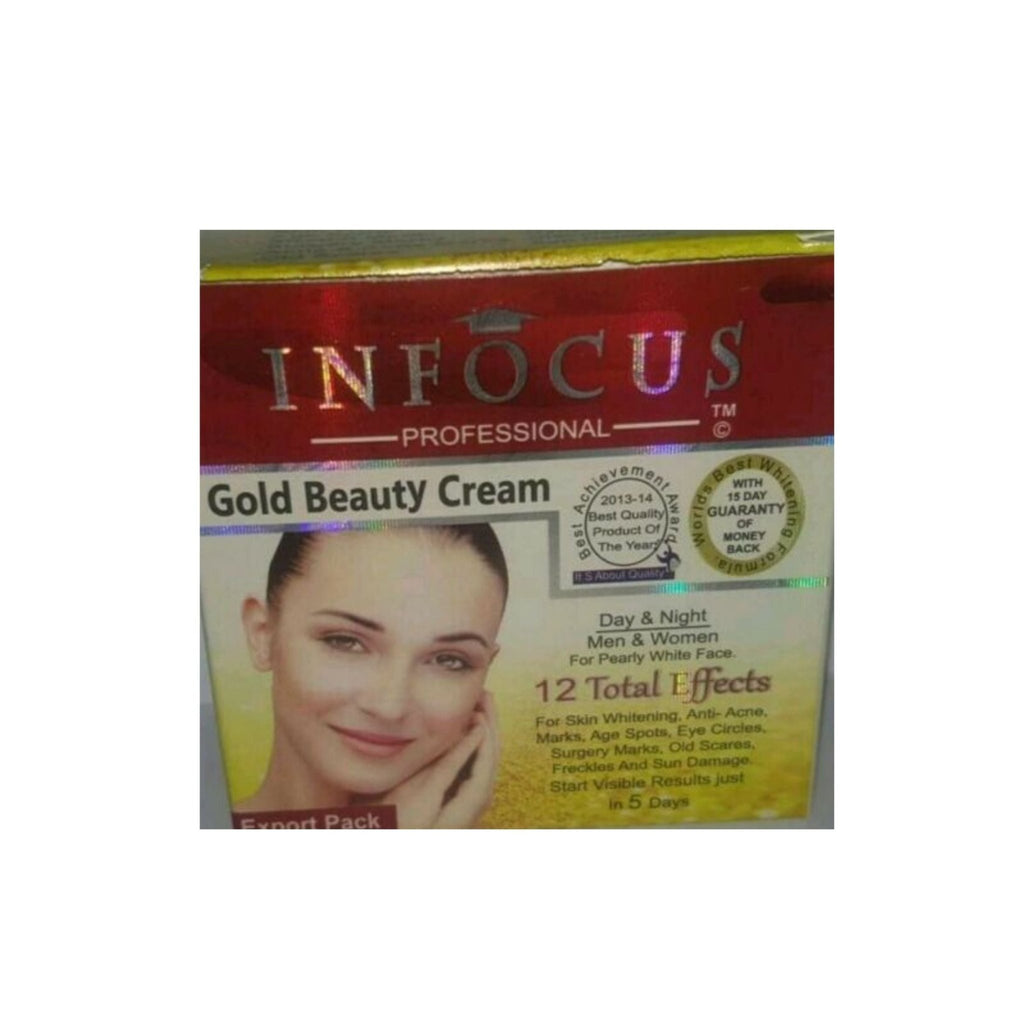 Infocus Professional Gold Beauty Cream with 12 Effects - Singh Cart