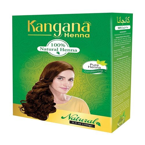 Kangana Natural Henna Pure Henna Conditioning 150g (5.3oz) - Singh Cart