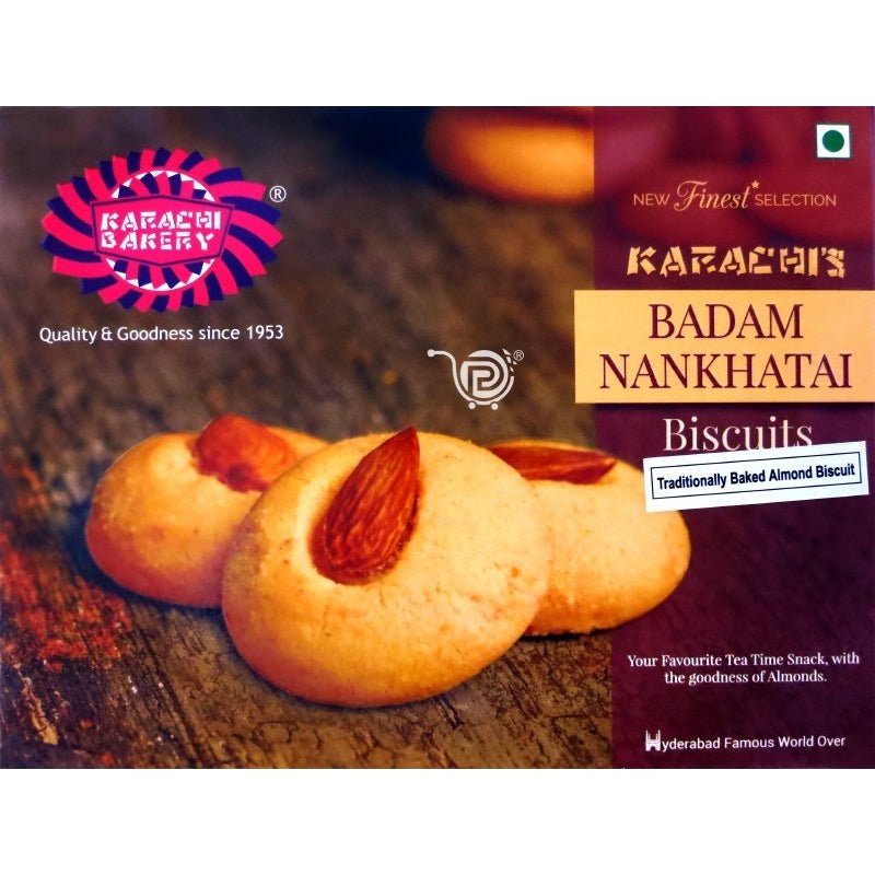 Karachi Bakery Badam Nankhatai Biscuits 250GM - Singh Cart