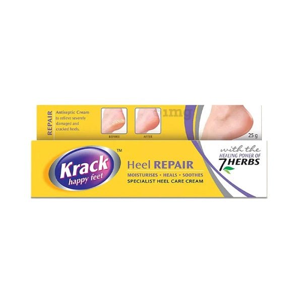 Krack Heel Repair Cream moisturises, Heels, Soothes 25 g - Singh Cart