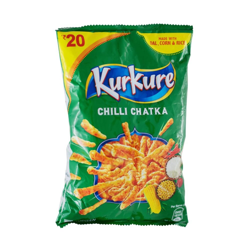 Kurkure Chilli Chatka Namkeen 85g (Pack of 2) - Singh Cart