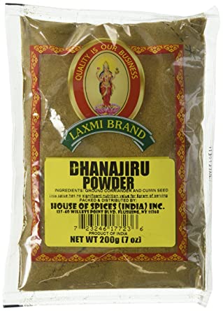 Laxmi Dhanajiru Powder - Coriander and Cumin Powder 200gm - Singh Cart