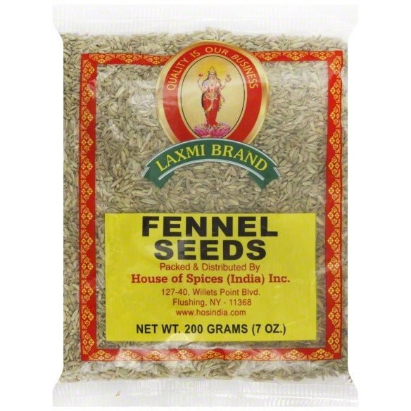 Laxmi Fennel Seed - 200 Gm (7 Oz) - Singh Cart