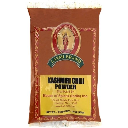 Laxmi Kashmiri Chilli Powder - 400 Gm (14 Oz) - Singh Cart