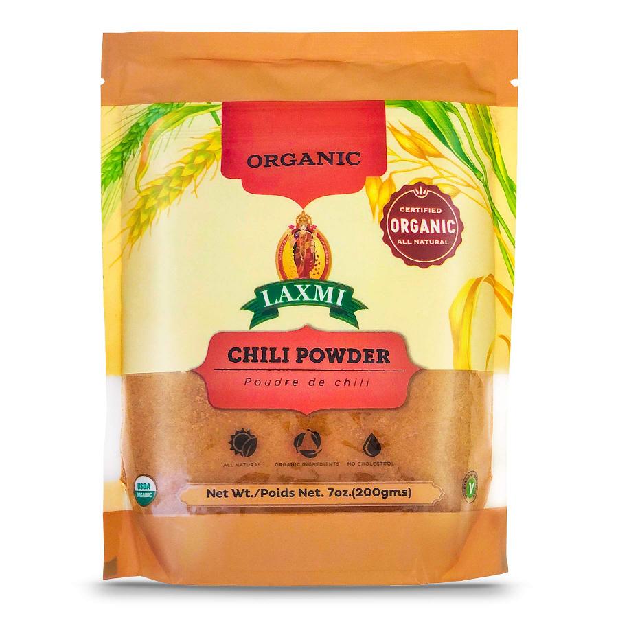 Laxmi Organic Chilli Powder (7 oz bag) - Singh Cart