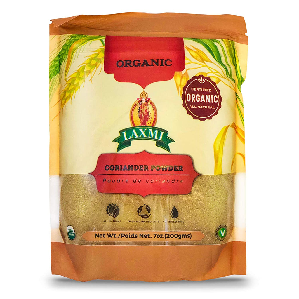 Laxmi Organic Coriander Powder (7 oz bag) - Singh Cart