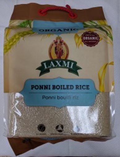 Laxmi Ponni Boiled Rice 10 lbs - Singh Cart