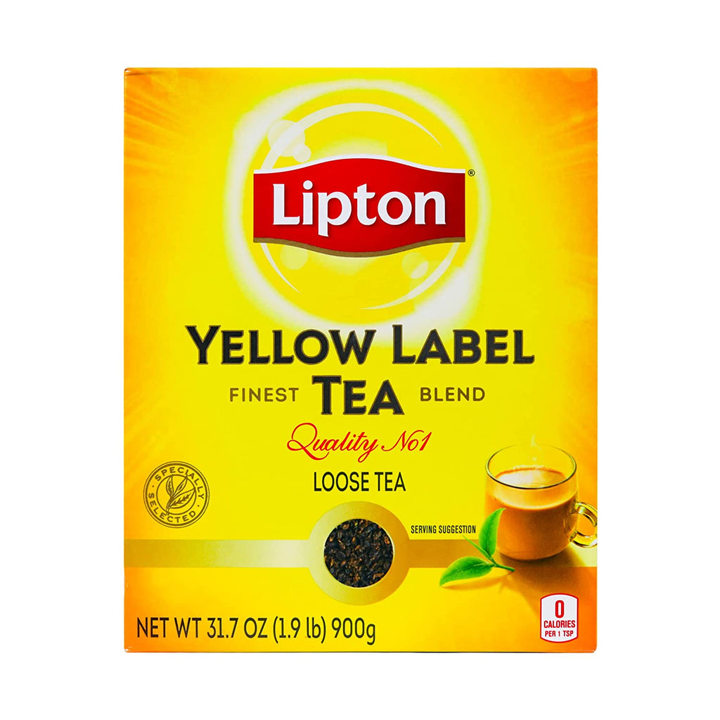 Lipton Yellow Label Loose Tea 31.7 OZ - Singh Cart
