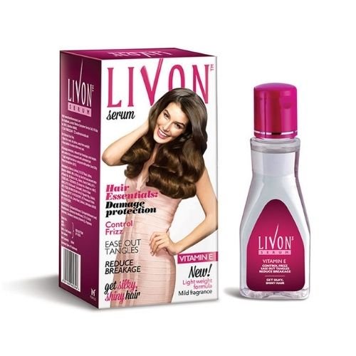 Livon Serum For Silky & Shiny Hair Fizz Control 20ml - Singh Cart