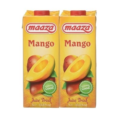 Maaza Mango Juice Terta Pak 1 LT (Pack of 2) - Singh Cart