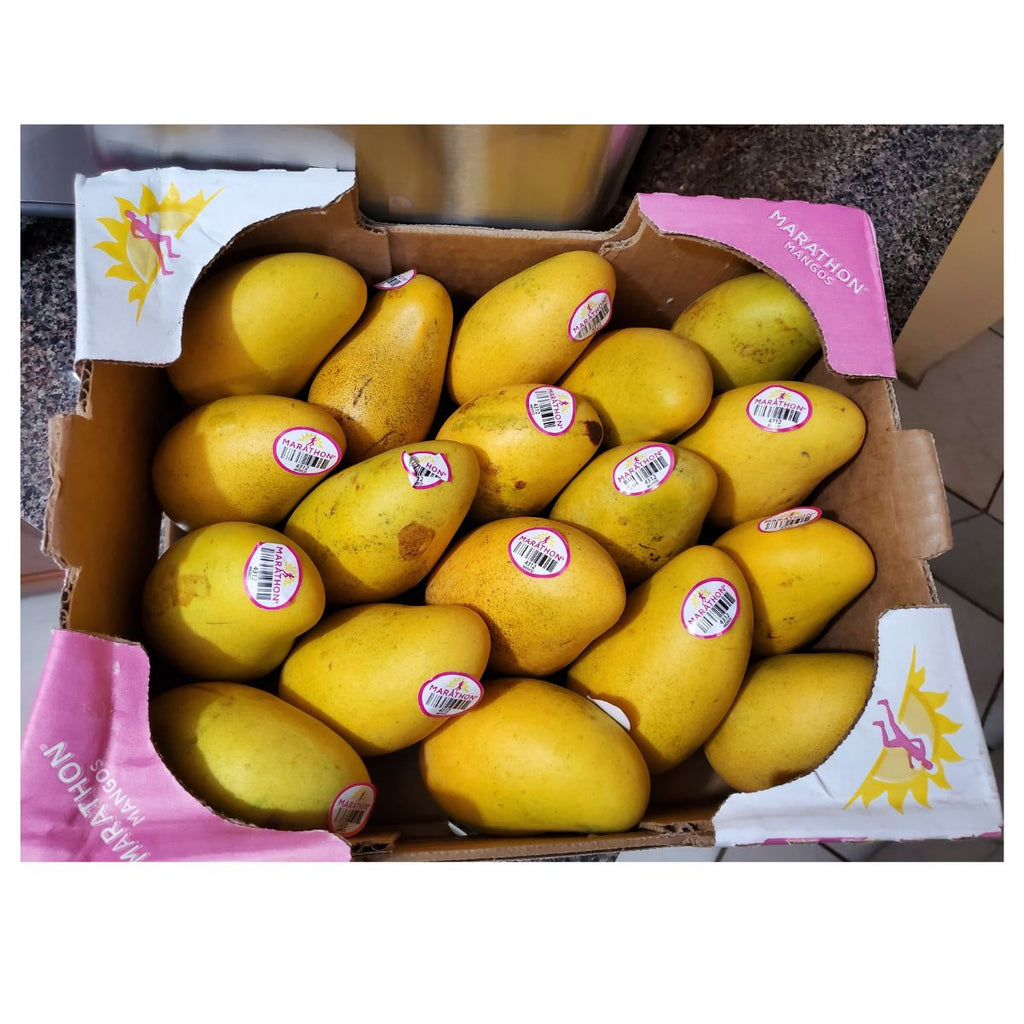 Marathon Mangos Best Quality Fresh Mangoes Small Size 18pcs - Singh Cart