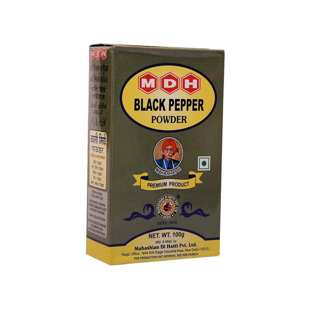 MDH BLACK PEPPER Powder 100g - Singh Cart