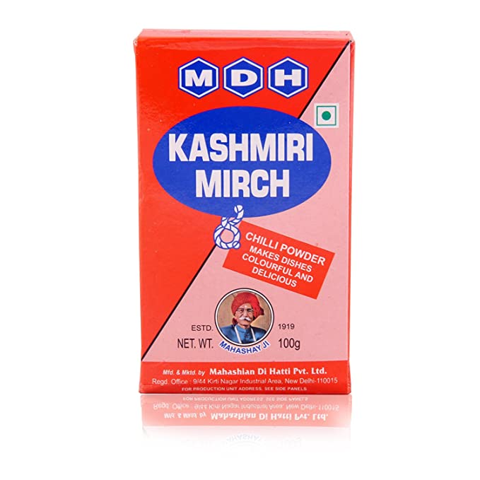 MDH Kashmiri Mirch Powder 100g - Singh Cart