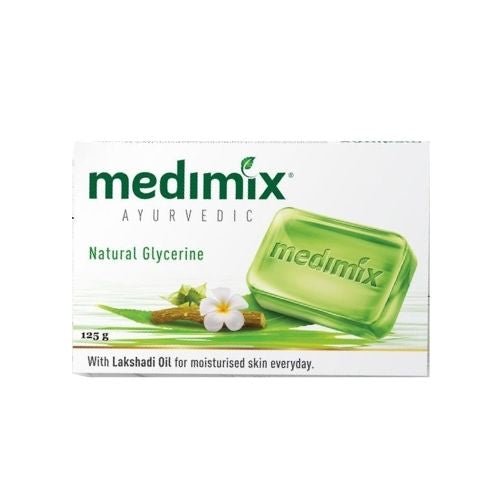 Medimix Ayurvedic Bath Soap With Natural Glycerine And Lakshadi Oil 125g (Pack of 3) - Singh Cart