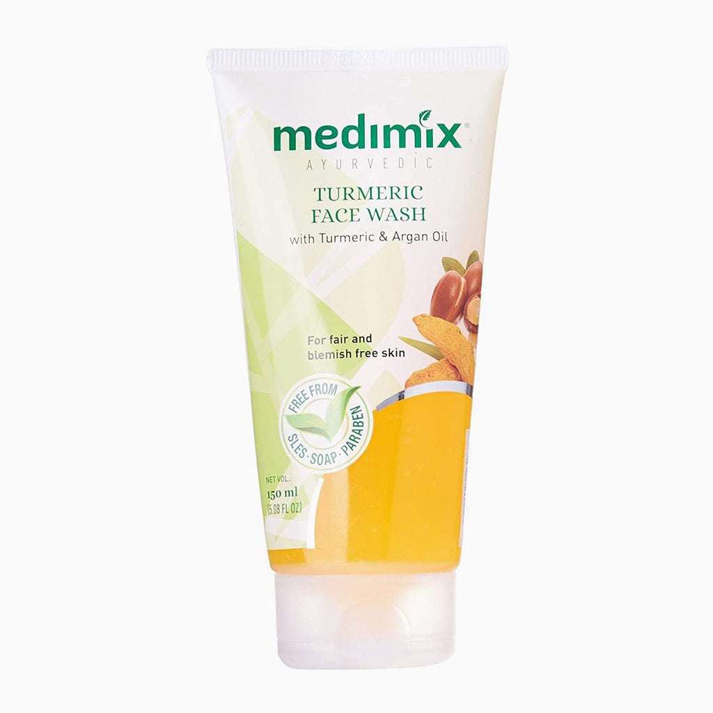 Medimix Turmeric Facewash with Turmeric & Argan Oil 150 ml - Singh Cart