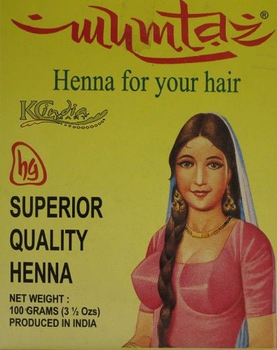 Mumtaz Henna Superior Quality Henna For Hair Natural Hair Color 100g - Singh Cart