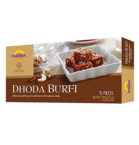 Nanak Dhoda Burfi 340 g (App. 15 Pieces) - Singh Cart